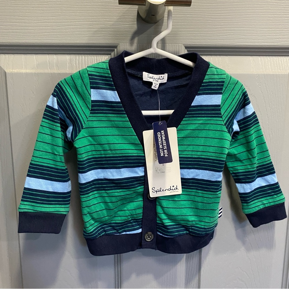 Splendid Boys Striped Cardigan